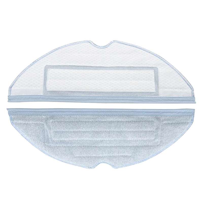 4 Pack Vacuum Mop Pads Replacement for Roborock T7s T7s Plus