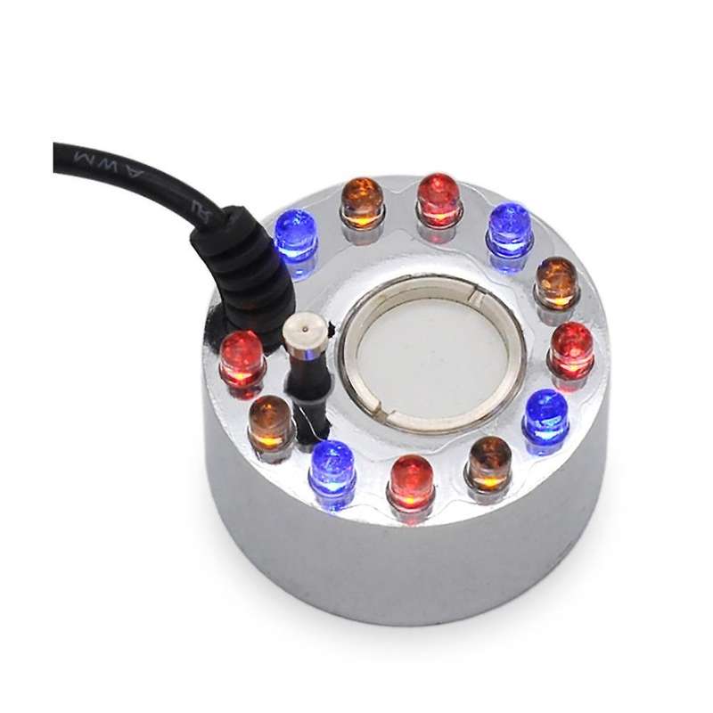 Mist Maker with Led Light, Fish Tank Accessories for Fountain Planted