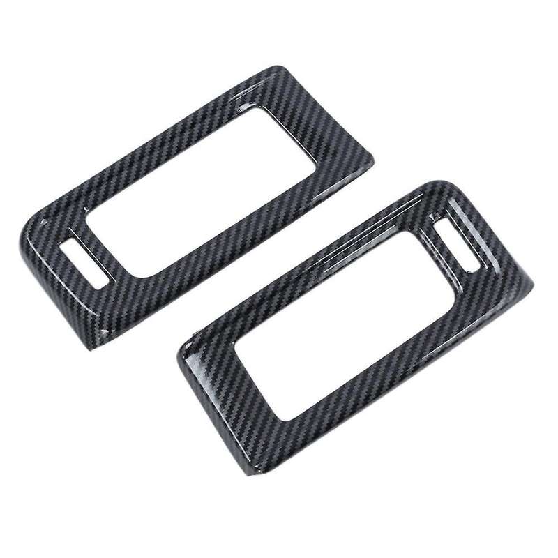 Car Interior Accessories Carbon Fiber Abs Car Ac Vent Cover Trim