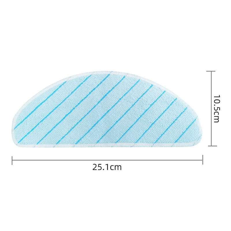 8pcs for Ecovacs Deebot Ozmo T9 Aivi T9 Pro T9 Max T9 Power Mop Rag