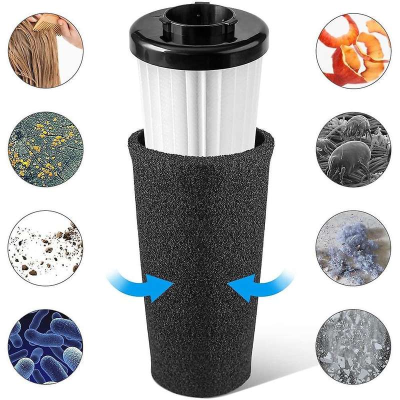 For Dirt Devil Style F112 Endura Odor Trapping Filter, Ad47936, Black