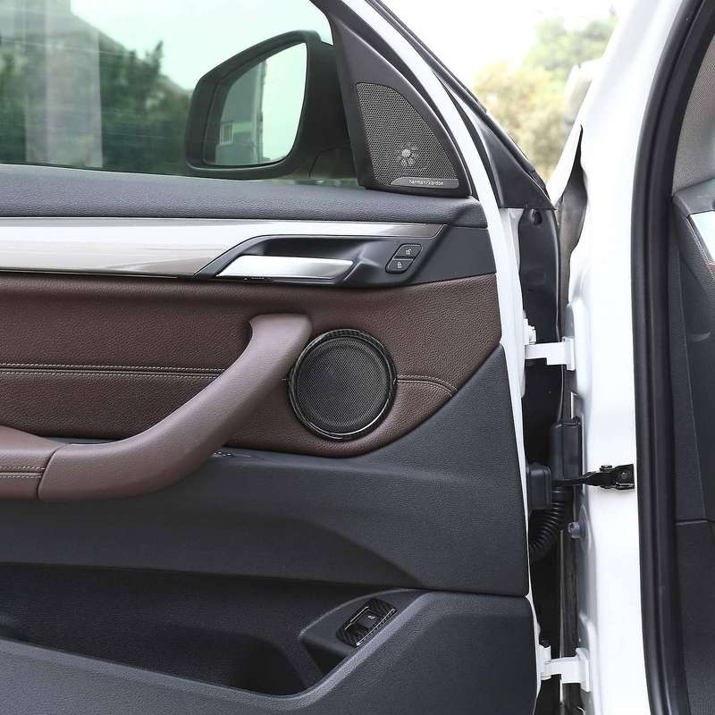 For Bmw 2 Series 2014-2019 Car Rear Horn Ring Cover Trim Accessories