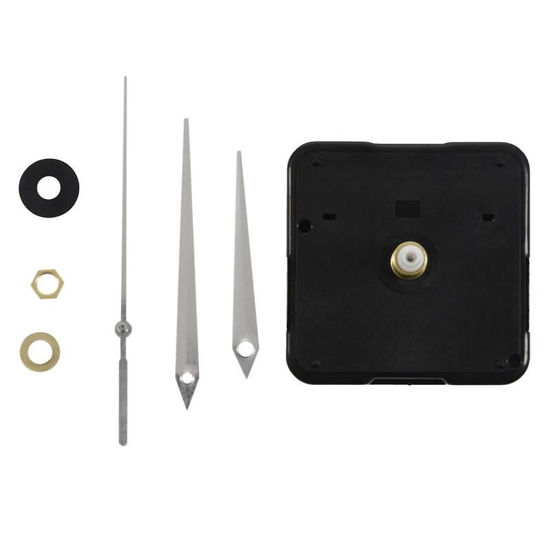 Clock Movement with Short Hands, 4/ 25 Inch Maximum Dial Thickness
