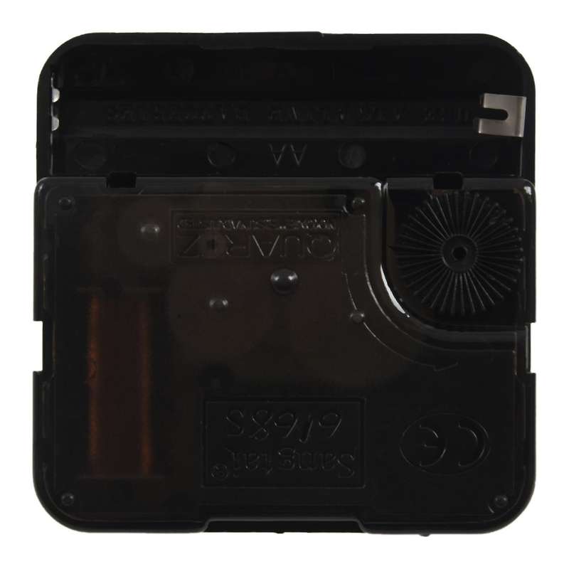 Clock Movement with Short Hands, 4/ 25 Inch Maximum Dial Thickness