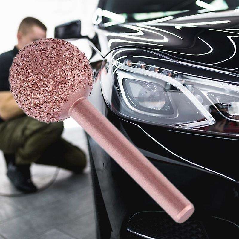 Car Tire Repair Grinding Head 22mm Ball with Round Rod