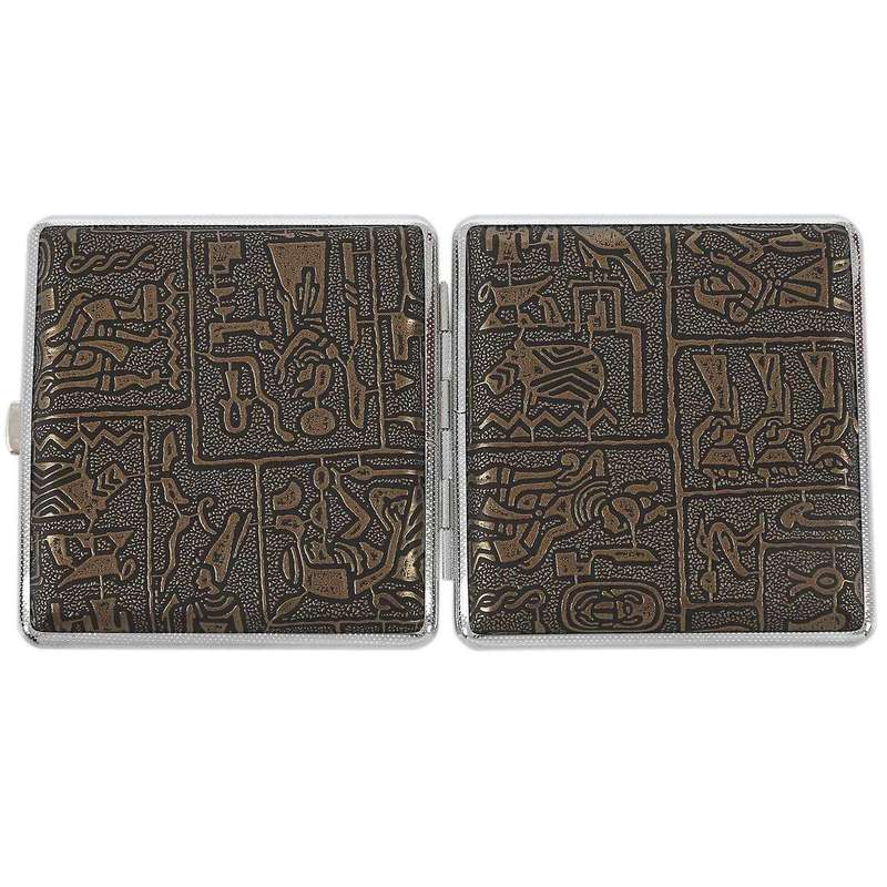 Egyptian Style Ultra-thin Cigarette Case