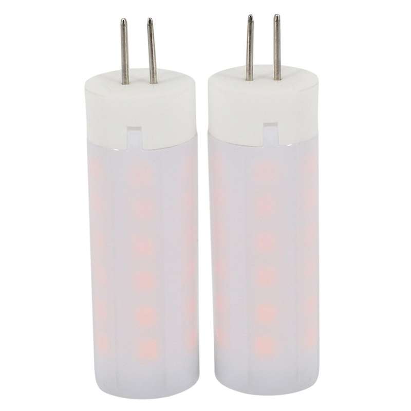 2pcs G4 Led Corn Lights 36 Leds Flame Effect ( Warm White, Dc12v)