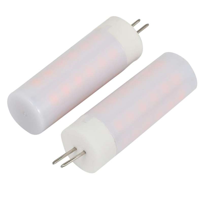 2pcs G4 Led Corn Lights 36 Leds Flame Effect ( Warm White, Dc12v)