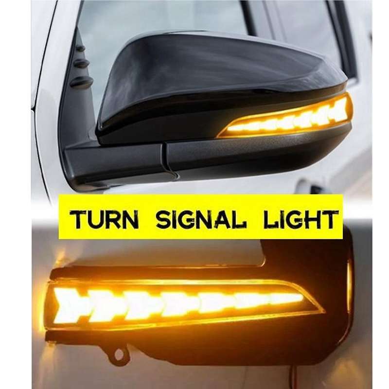 Led Dynamic Turn Signal Light for Toyota Fortuner 2015+,clear