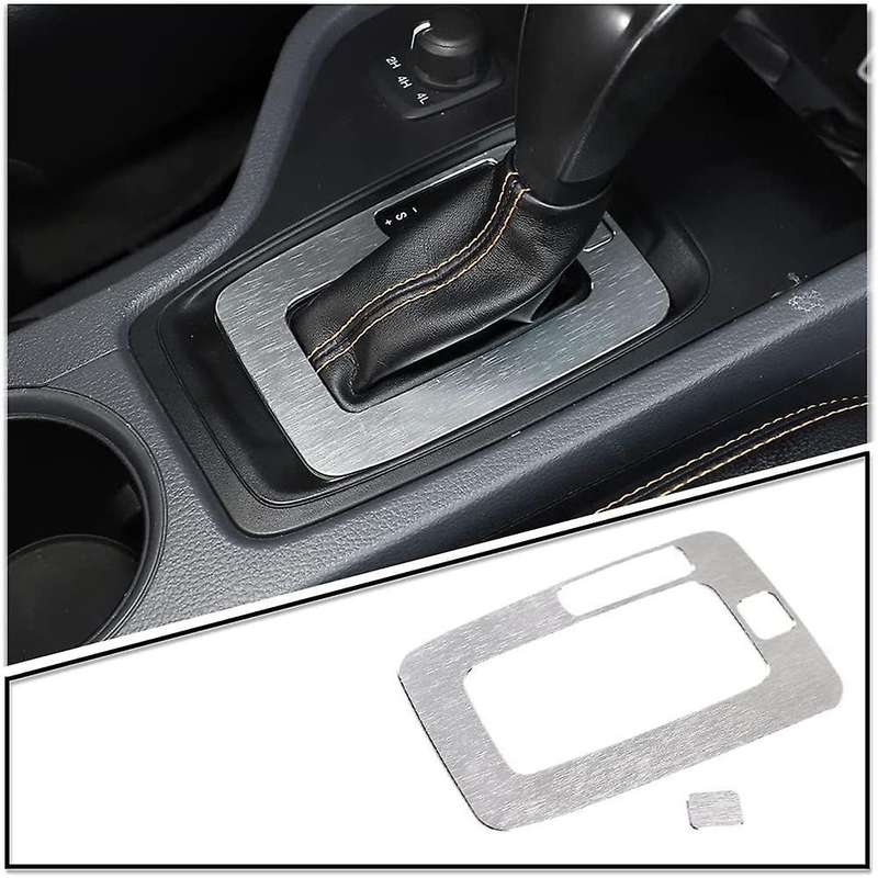 For Ford Ranger 2015-2018 Aluminum Alloy Car Center Consoles,silver