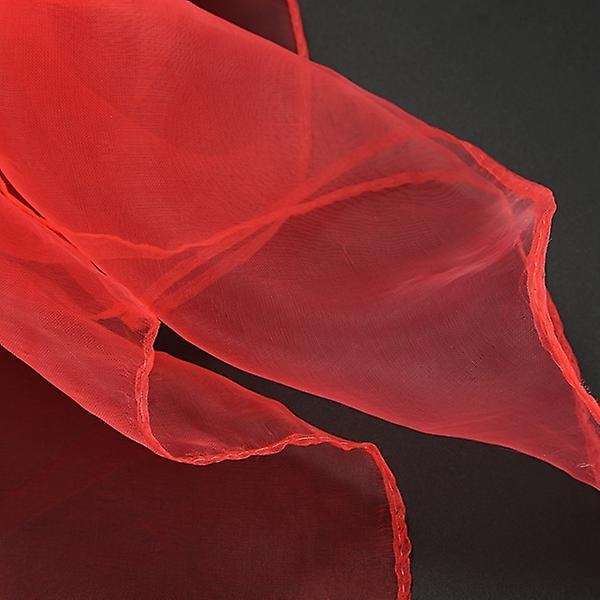 Plain Chiffon Neck Scarf Head Scarves 70 Cm X 70cm (white)