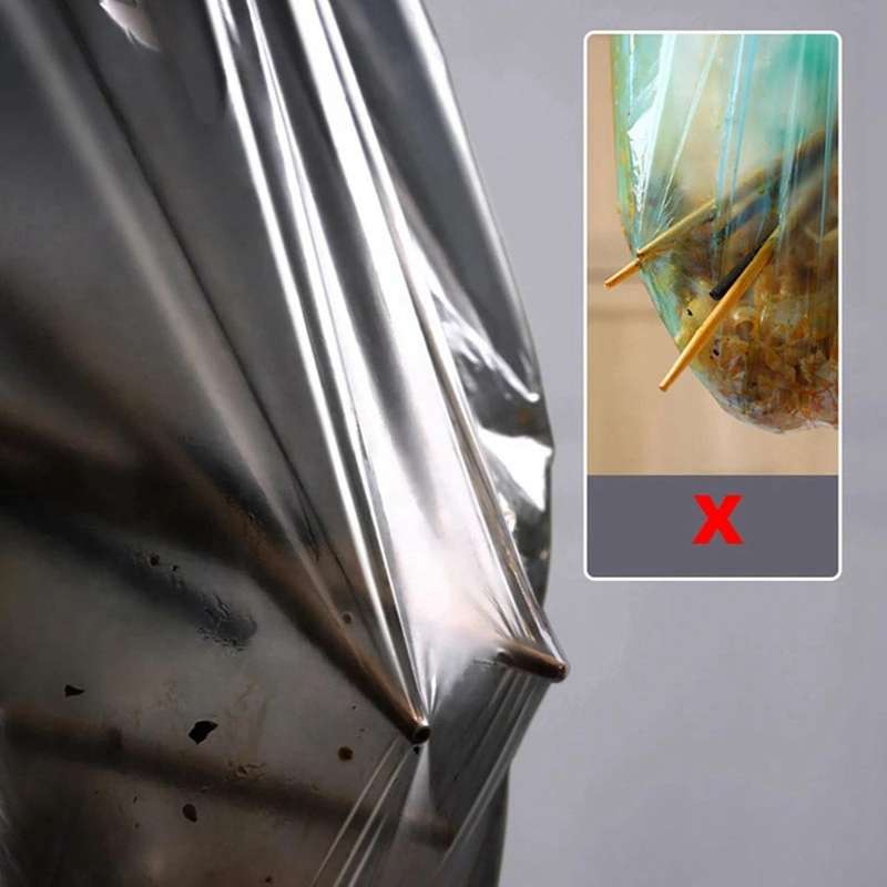 75pcs Drawstring Garbage Bag Household Kitchen Thickening Bag -1