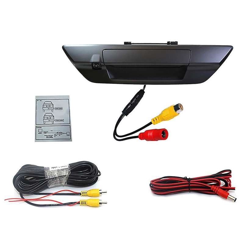 Rear Tailgate Trunk Handle with Hd Camera for Hilux Revo 15-19 Pickup