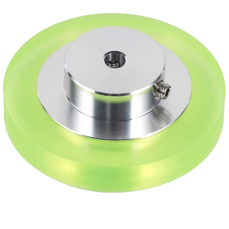 200mm Aluminum Polyurethane Industrial Encoder Wheel Measuring Wheel