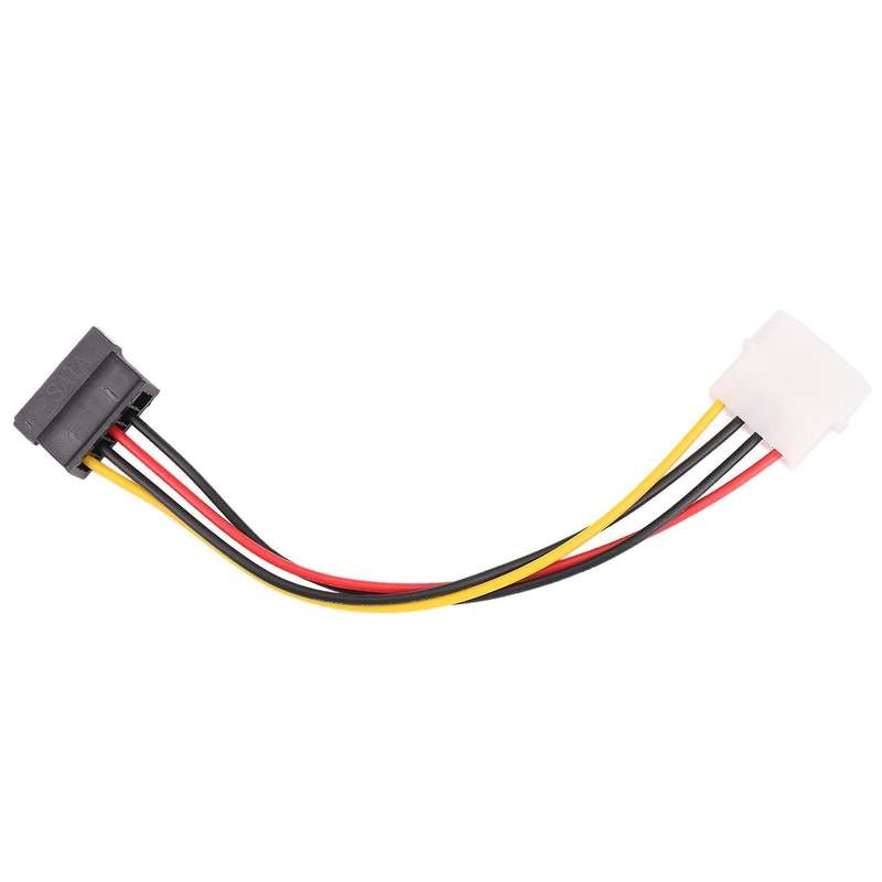 Sata Power Female to Molex Male Adapter Converter Cable, 6-inch