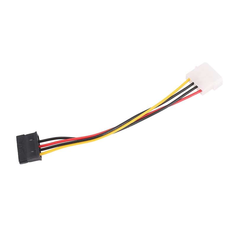 Sata Power Female to Molex Male Adapter Converter Cable, 6-inch