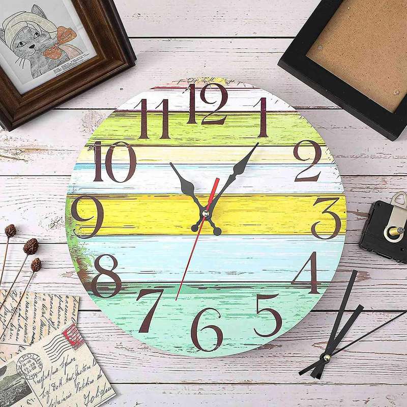 2 Pieces Diy Clock Movement Mechanism Motor Kit with 5 Different
