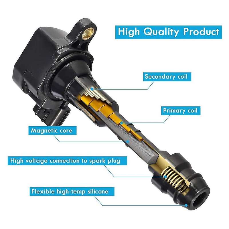 Ignition Coils & Spark Plugs for 2002-2012 Nissan Infiniti Maxima