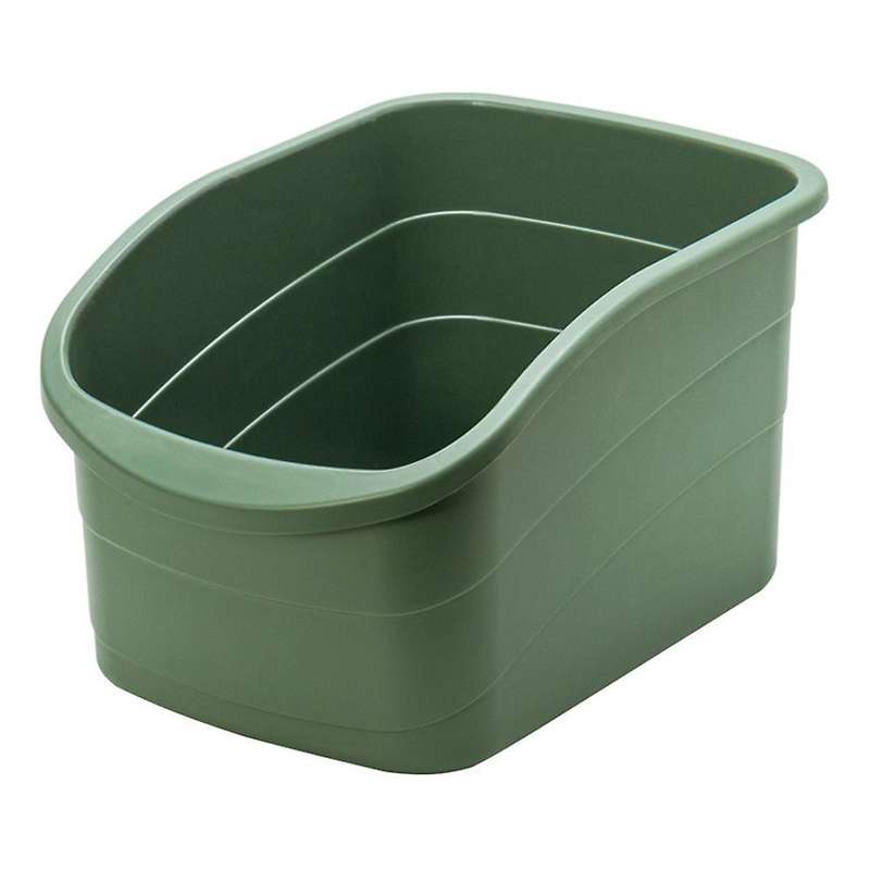 Kitchen Storage Box Container Cabinet Tableware Storage Box(green)