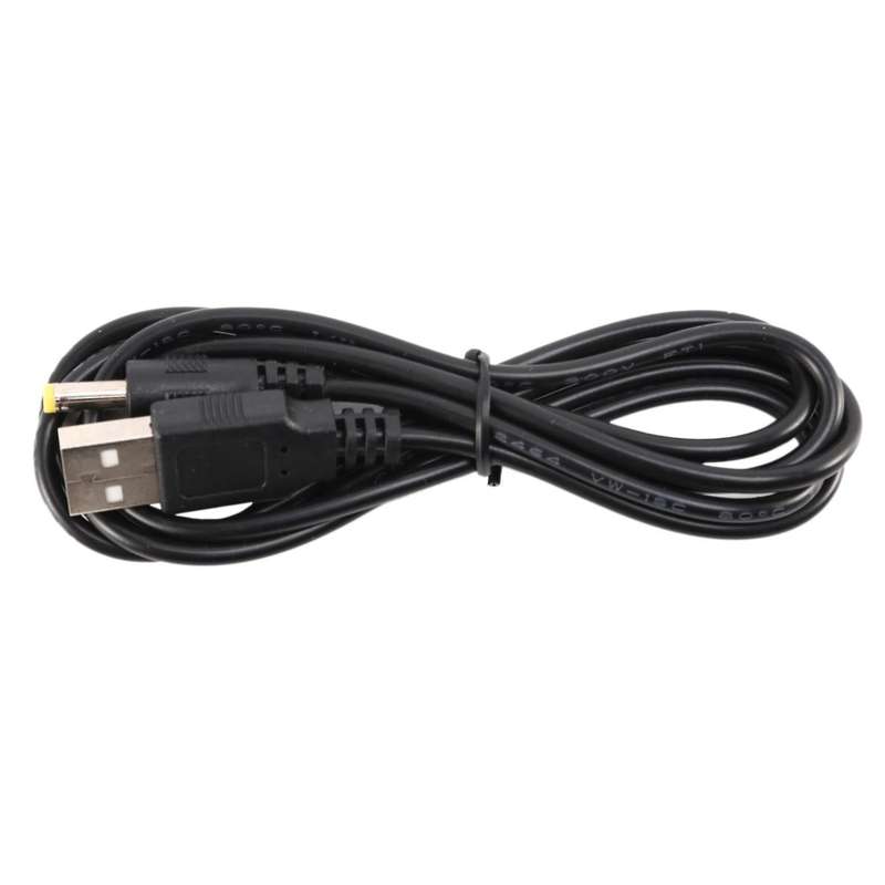 High Speed Usb 2.0 A Male to Dc 4.0mm X 1.7mm Power Cable 3ft Black
