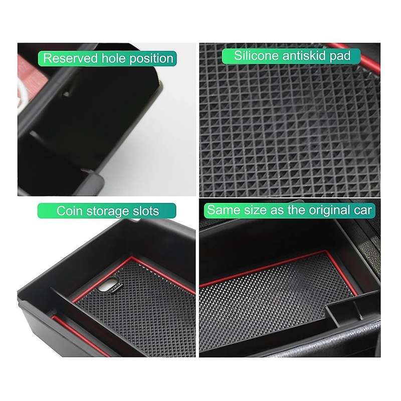Center Console Armrest Storage Box for Skoda Octavia Mk4 2020 2021