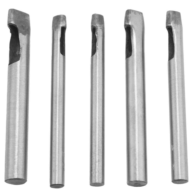 5pcs Hollow Punch Set Oval Shape(4x6mm,4x7mm,4x8mm,4x10mm,4x12mm)
