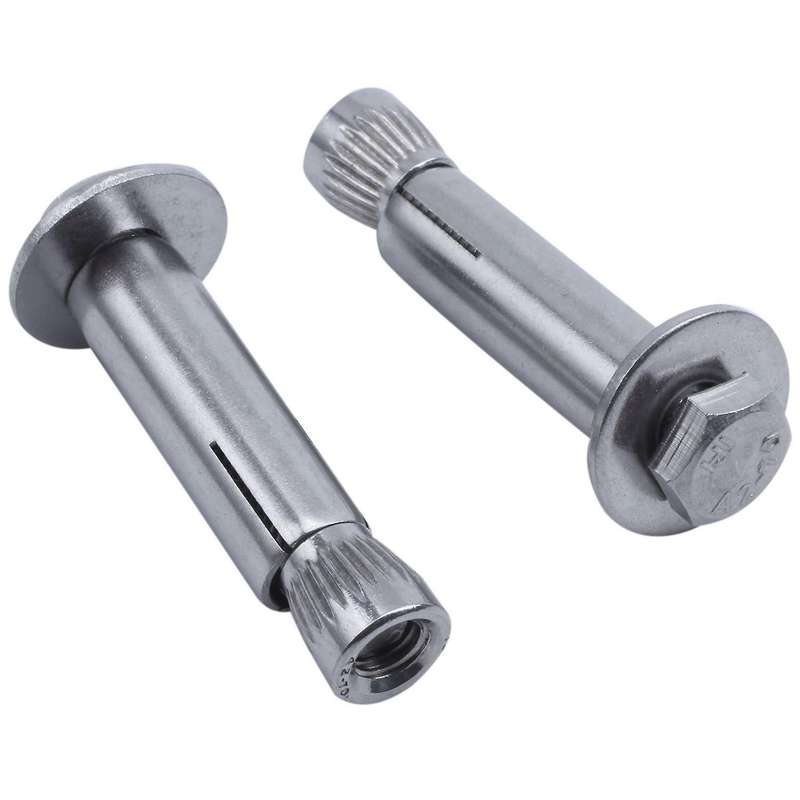 M6x40mm Repair Part Hex Head Sleeve Expansion Bolt Anchor 10pcs