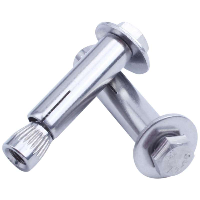 M6x40mm Repair Part Hex Head Sleeve Expansion Bolt Anchor 10pcs