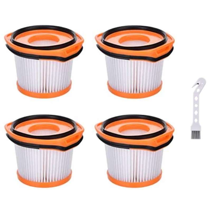 4 Pack Replacement Filter for Shark Wandvac System Wv360 Ws620 Ws630