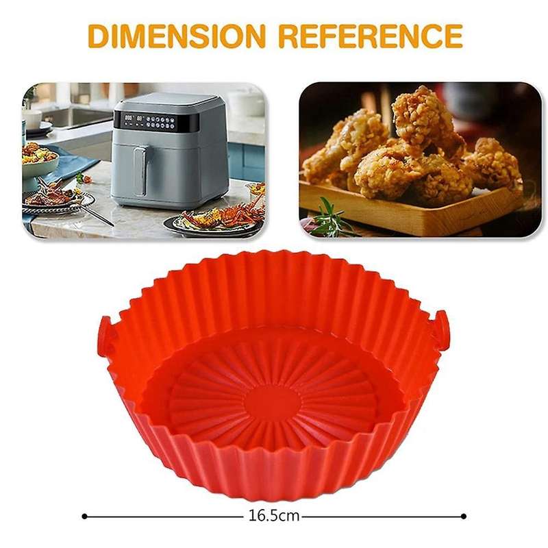 Air Fryer Silicone Pan,parchment Liner,air Fryer Liner Pot