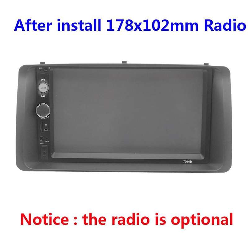 Car Dashboard Frame Radio Fascia Dash Mp5 Player for Toyota Corolla