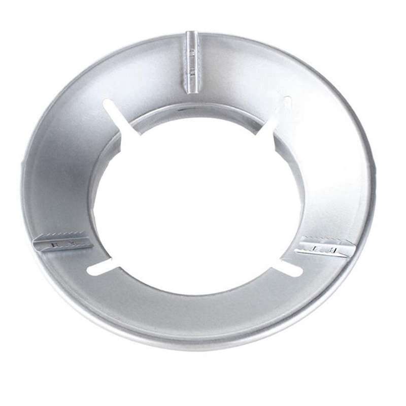 Gather Fire Gas Stove Cover Support Stand Trivet Four Hole,silver