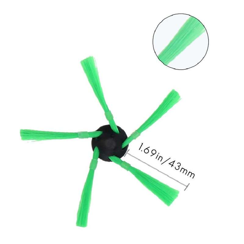 Robot Sweeper Accessory Side Brush Hepa Filter Kit for Vorwerk Vr200