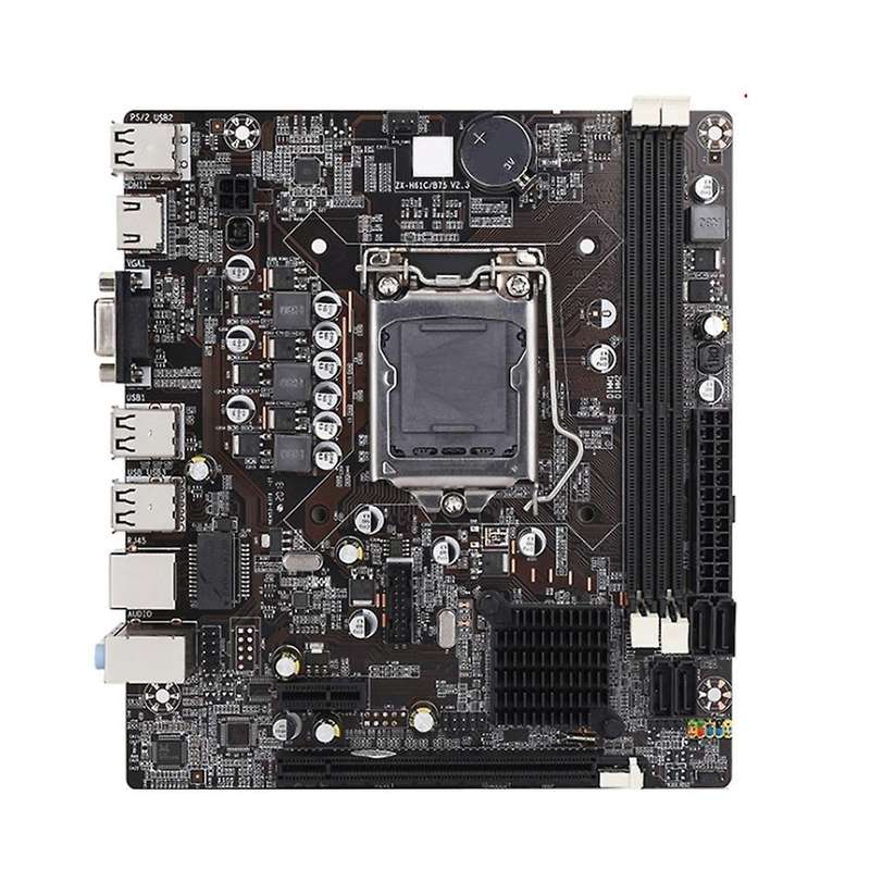 H61 Motherboard Lga 1155 Ddr3 Memory 16gb Micro-atx Desktop Mainboard