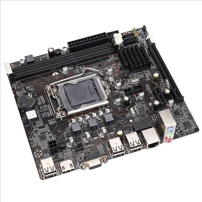 H61 Motherboard Lga 1155 Ddr3 Memory 16gb Micro-atx Desktop Mainboard