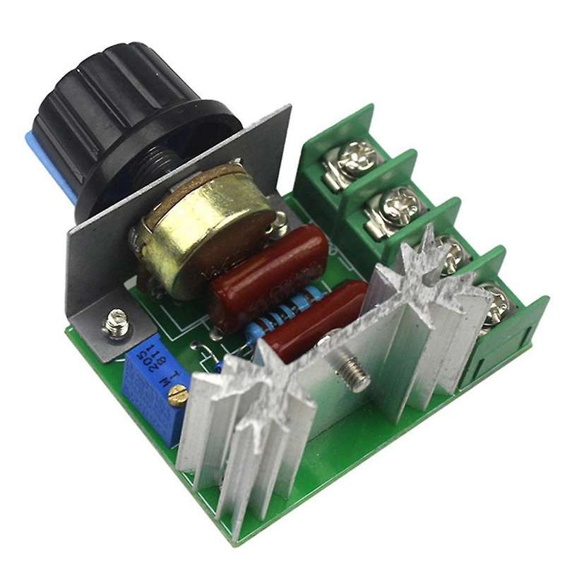 2 Pcs Speed Controller for Ac Motor Ac 220v 2000w Thyristor Motor