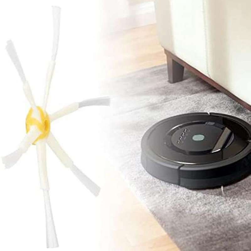 6-armed Side Brushes for Irobot Roomba 500 600 700 Series Robotic