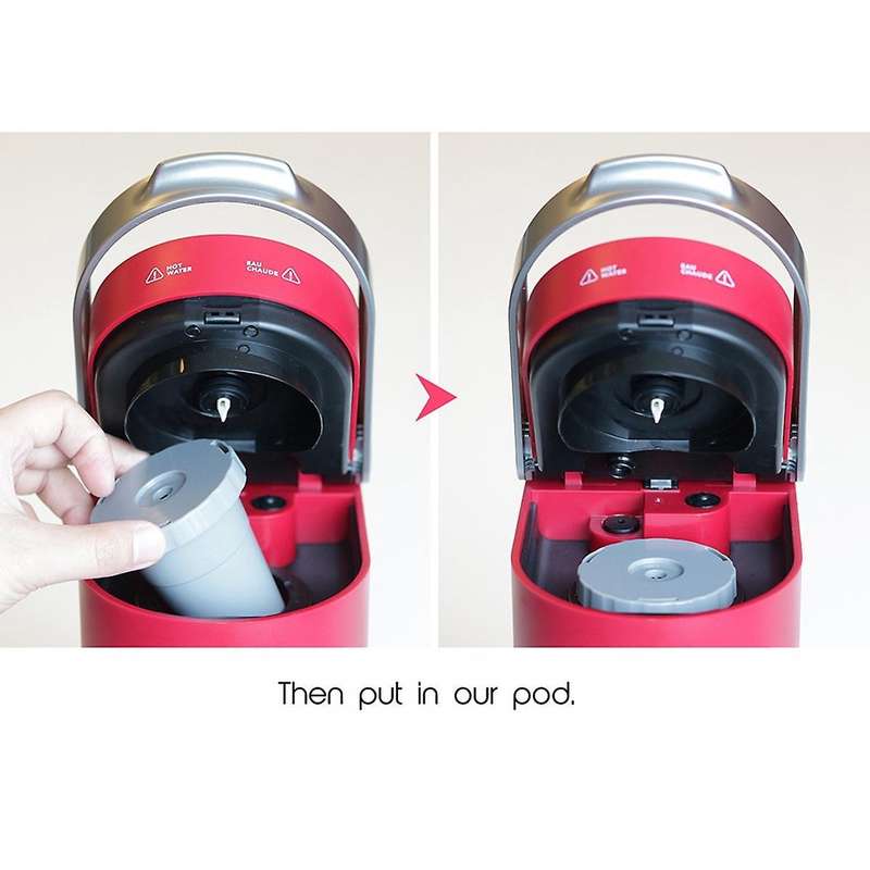 1set Reusable Capsules Pods Coffee Filters Replacement