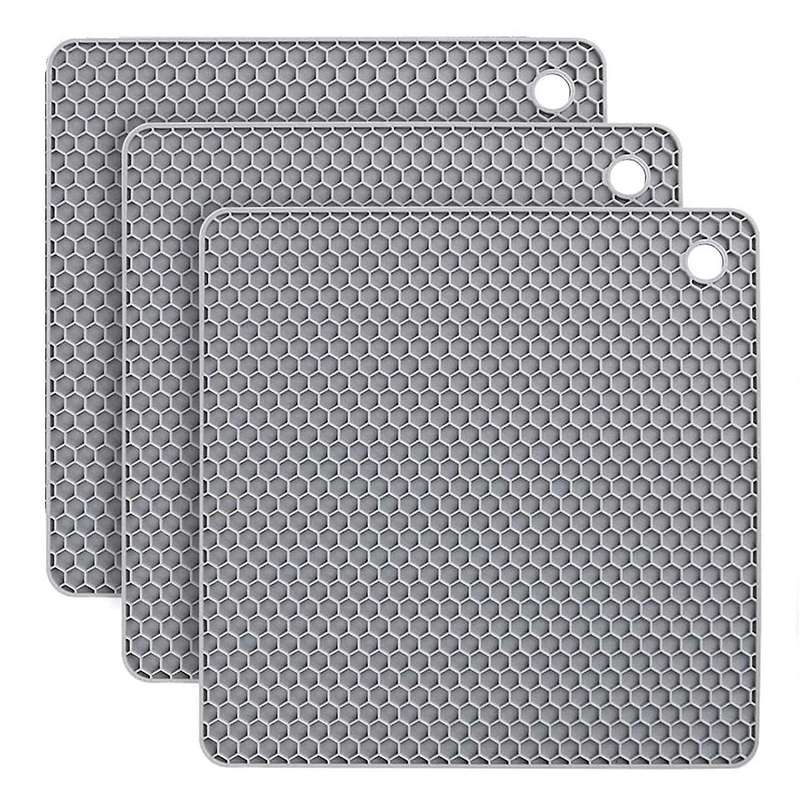 Silicone Coasters Non-slip for Hot Pads Spoon Rest Cooking and Food