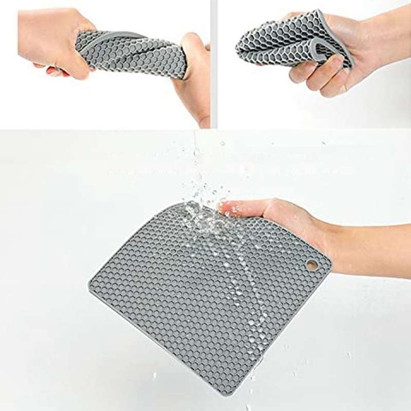 Silicone Coasters Non-slip for Hot Pads Spoon Rest Cooking and Food