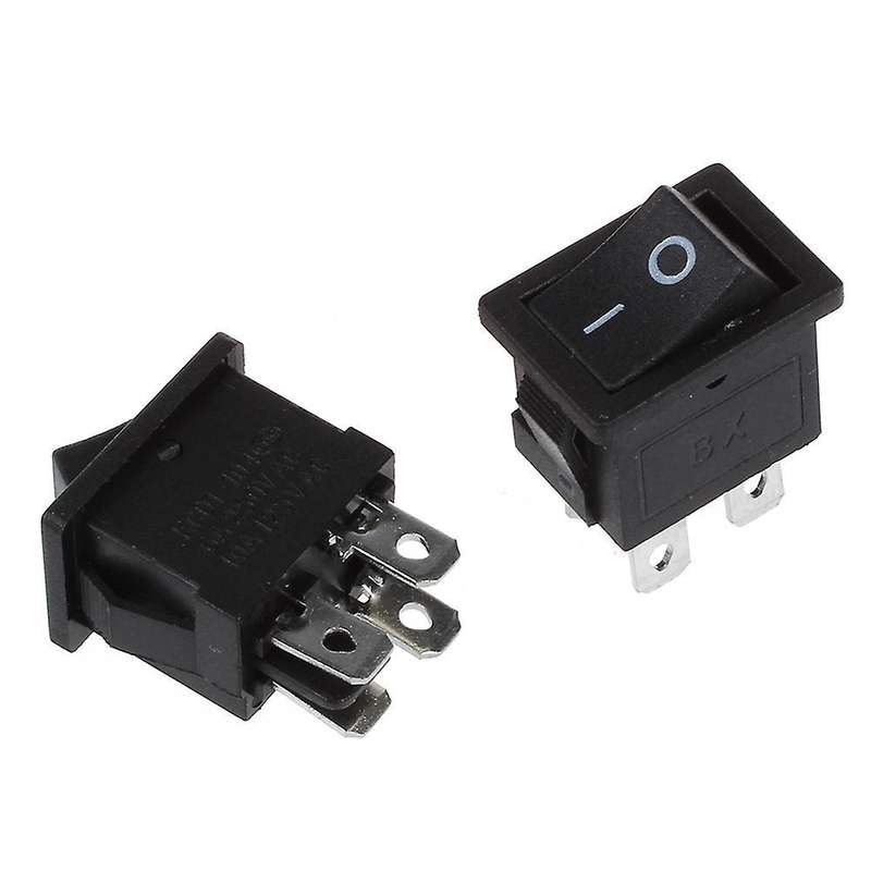 20 Pcs X 4 Pin On-off 2 Position Dpst Boat Rocker Switches 10a/125v