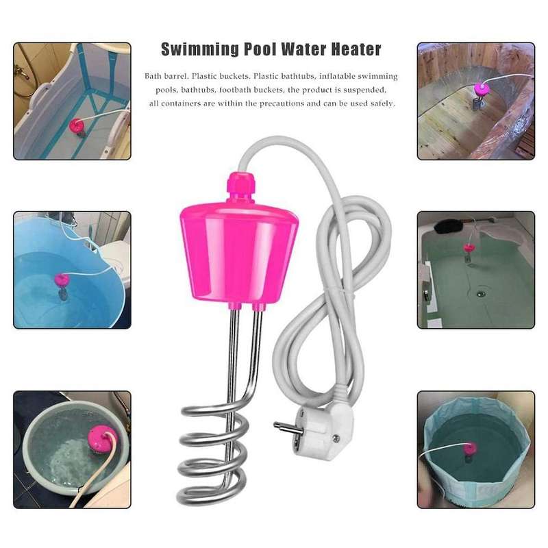 Warmwasserbereiter Fr Pool 3000w Edelstahl Tauchsieder Eu-stecker