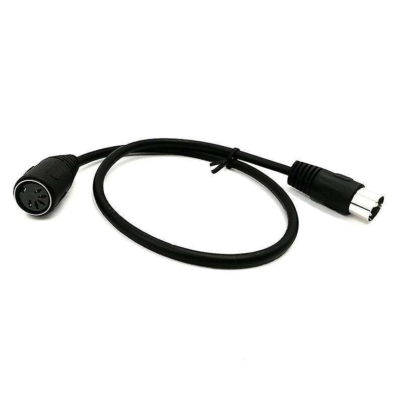 5-pin Din Male to Female Midiat Adapter Cable for Midi Keyboard 1.5m