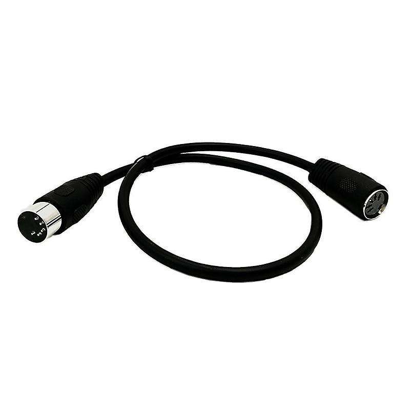 5-pin Din Male to Female Midiat Adapter Cable for Midi Keyboard 1.5m