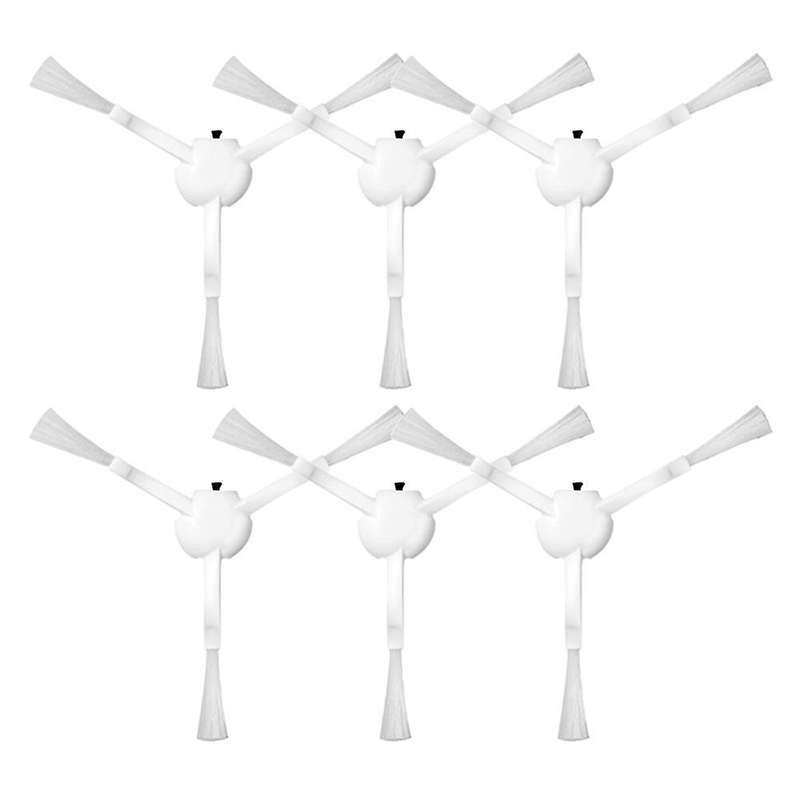 6 Pcs Side Brush for Xiaomi Mijia Sweeping Robot 1c Stytj01zhm Parts