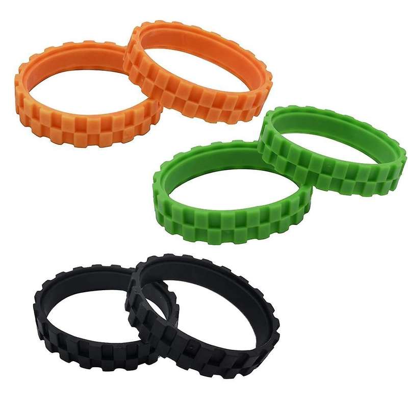 6pcs Tires for Irobot Roomba Wheels Series 500, 600,700, 800
