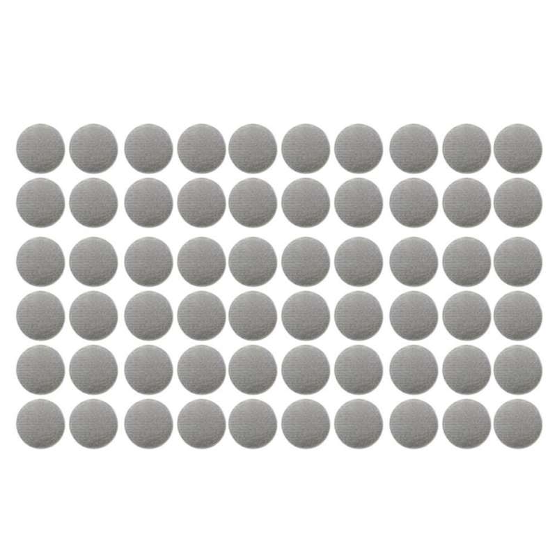 60pcs Car Roof Canopy Repair Rivet Kit Repair for Car Roof Gray