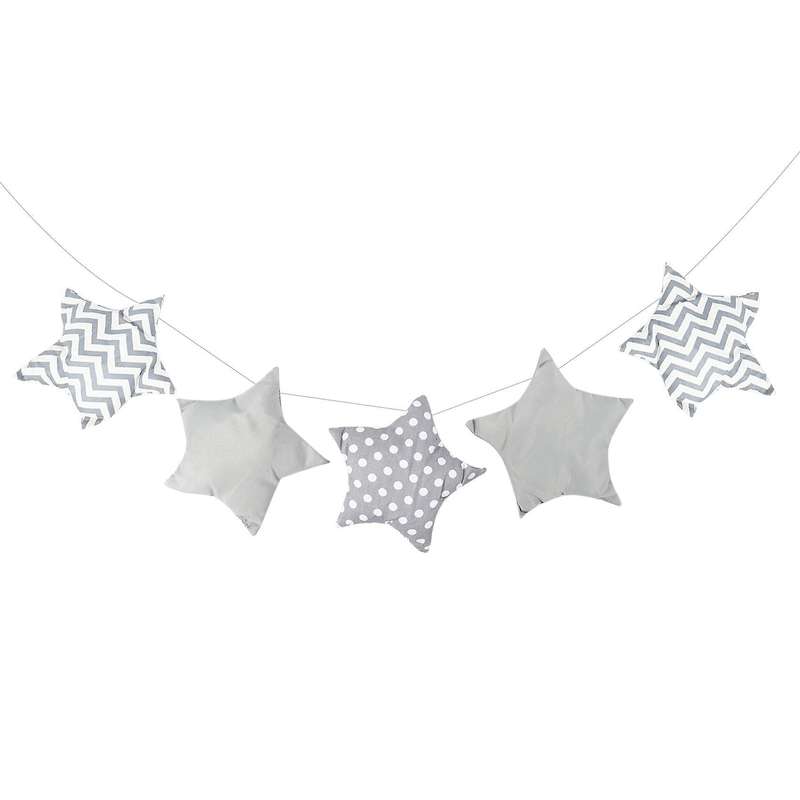 Handmade Nursery Star Garlands Christmas Kids Room Wall Decorations