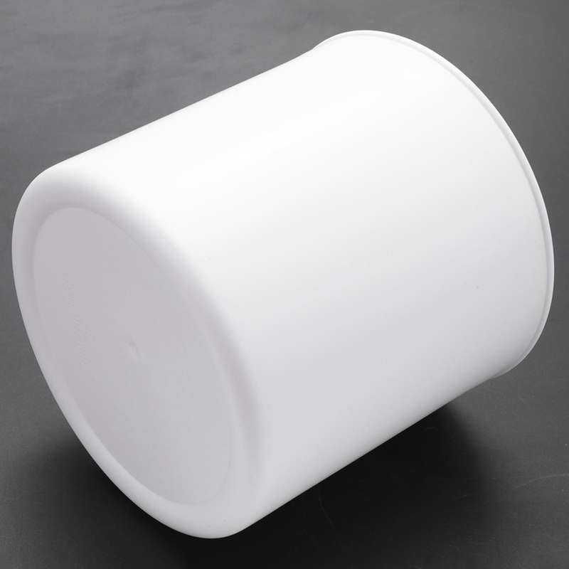 Round White Home Room Car Hotel Tissue Box Wooden Cover Paper Case