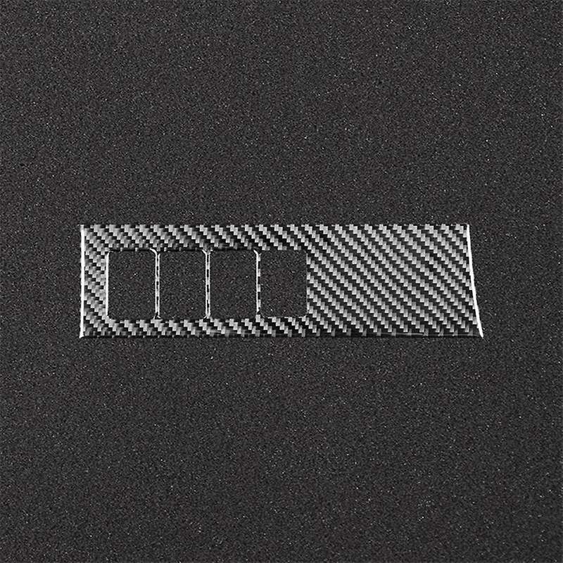 Car Headlight Switch Sticker Carbon Fiber for Toyota Highlander